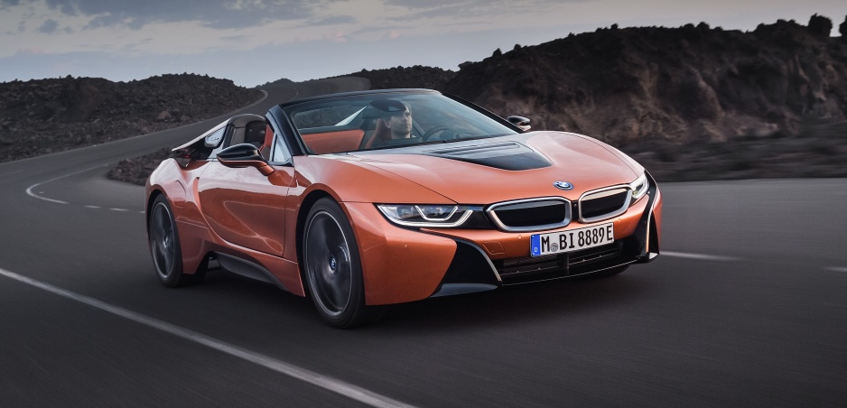 BMW i8 už aj s vetrom vo vlasoch