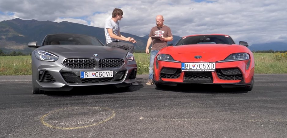 BMW Z4 Roadster M40i sa postavil proti Toyote GR Supra