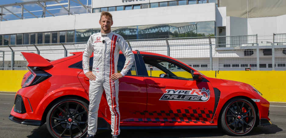 Honda Civic Type R má už všetkých päť rekordov, posledný vybojoval Jenson Button