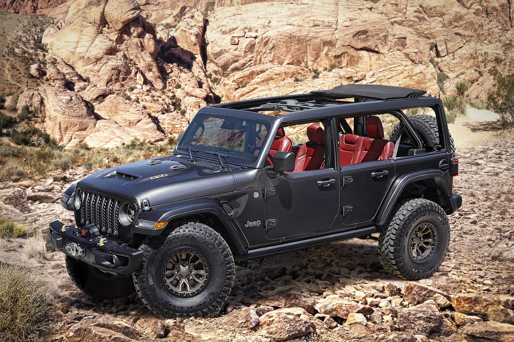 Jeep Wrangler Rubicon 392 prichádza konečne s osemvalcom, zatiaľ len ako koncept