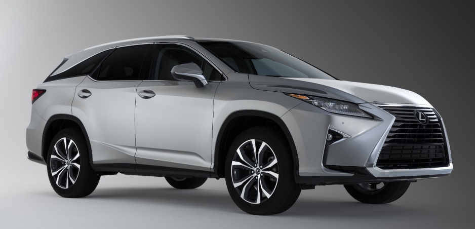 Lexus RX L je predĺžená verzia modelu RX s tretím radom sedadiel