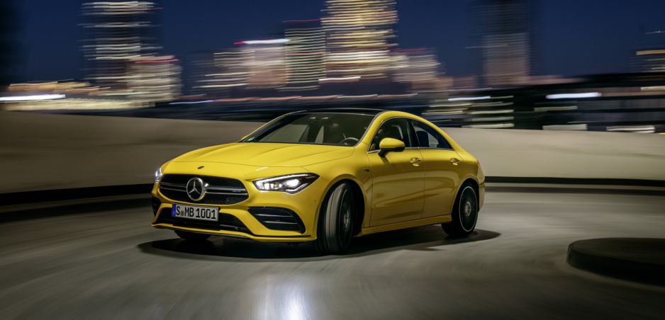 Mercedes CLA je ďalším výkonným modelom s označením AMG 35