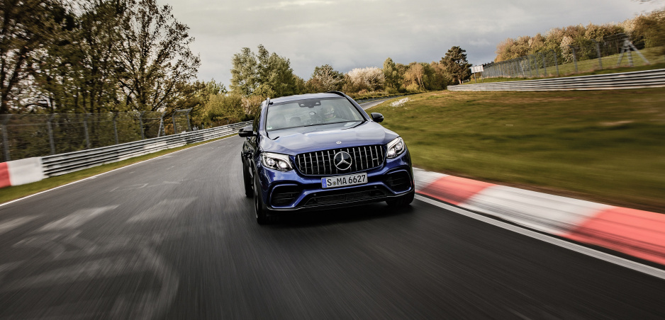 Mercedes GLC 63 S 4MATIC+ prekonalo Alfu Romeo Stelvio a je najrýchlejším SUV na Nürburgringu