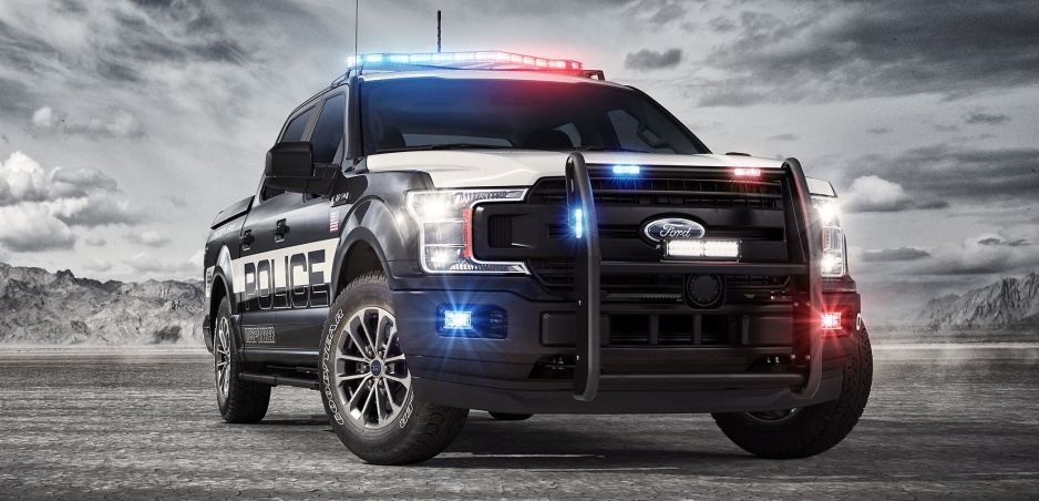 Nová policajná zbraň - špeciálne upravený Ford F150