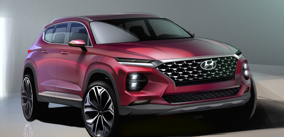 Nový Hyundai Santa Fe dostane vzhľad modelu Kona