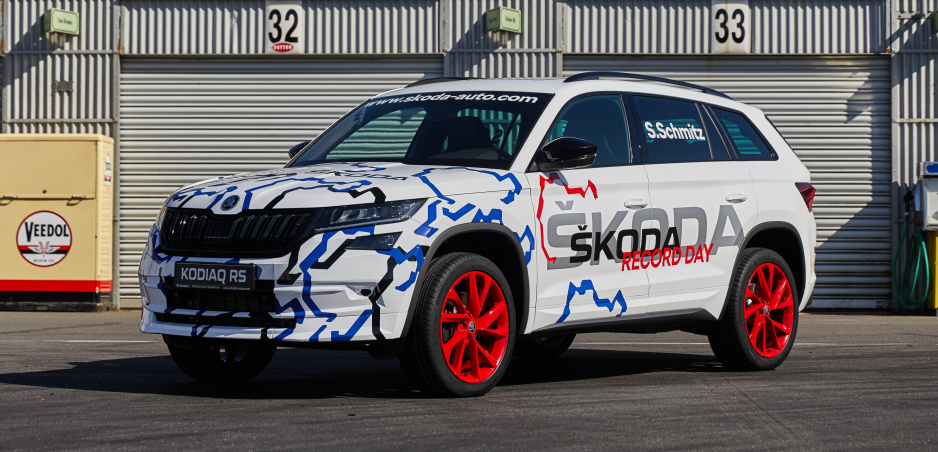Potvrdené: Škoda Kodiaq RS má rekord z Nürburgringu