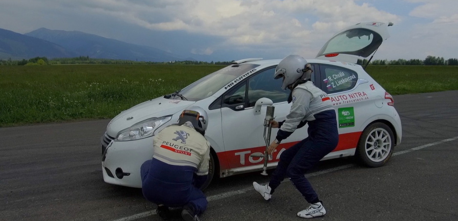 Pred Rallye Tatry sme trénovali výmenu kolesa na čas