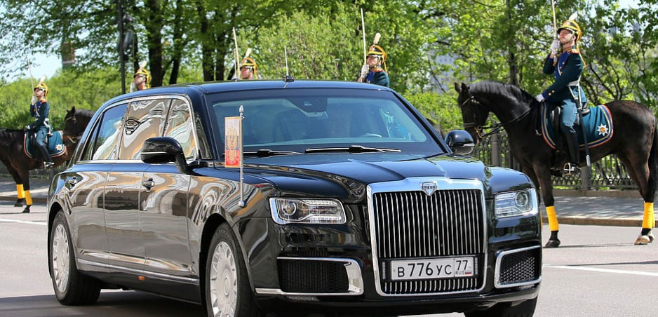 Putinova nová limuzína: Ukázal ju v deň inaugurácie
