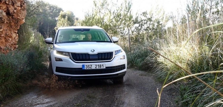 Škoda Kodiaq na koberčeku u Rasťa Chválu.