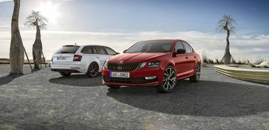 Škoda Octavia s balíkom Dynamic Plus sa má vzhľadom priblížiť modelu RS