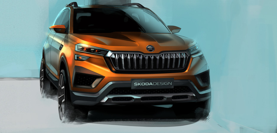 Škoda Vision IN sa ukazuje na prvých skiciach