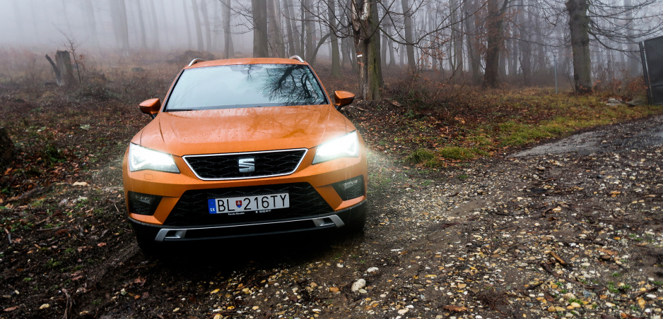 Test Seat Ateca: Ideálny do mesta, nebojí sa terénu