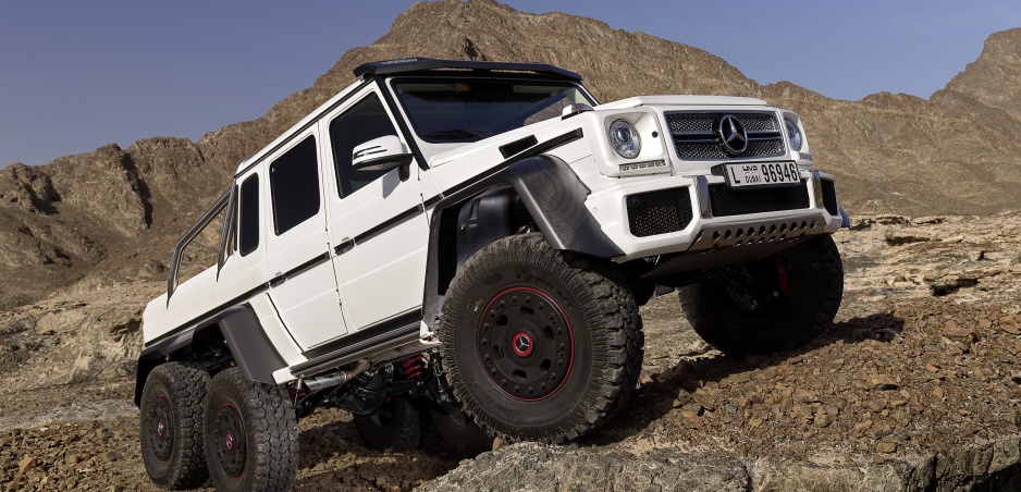 V niektorých situáciách si neporadí ani Mercedes G 6x6