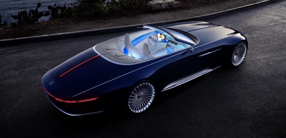 Vision Mercedes-Maybach 6 Cabriolet - majestátna štúdia zo Stuttgartu