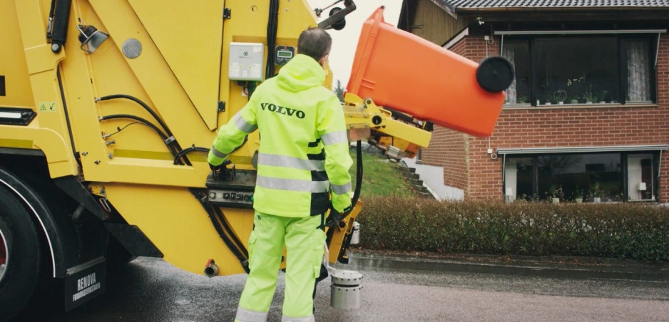 Volvo pracuje na smetiarskych autách budúcnosti