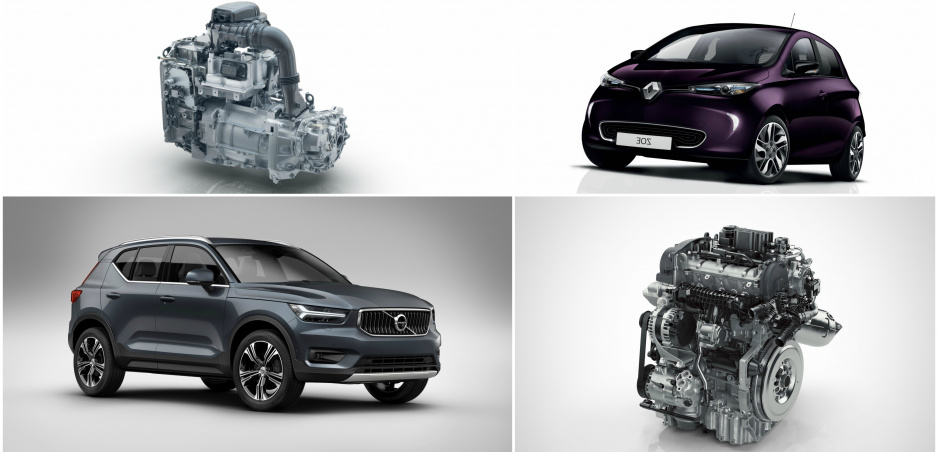 Volvo XC40 dostane nový trojvalec a Renault Zoe výkonnejší elektromotor