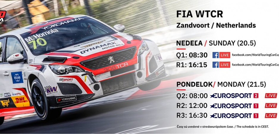 WTCR v Holandsku aj s Maťom Homolom už tento víkend