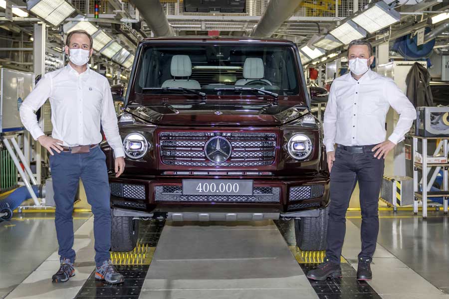 Mercedes predal 400 000 vozidiel Triedy G. Pozrite si terénnu ikonu na dobových fotkách