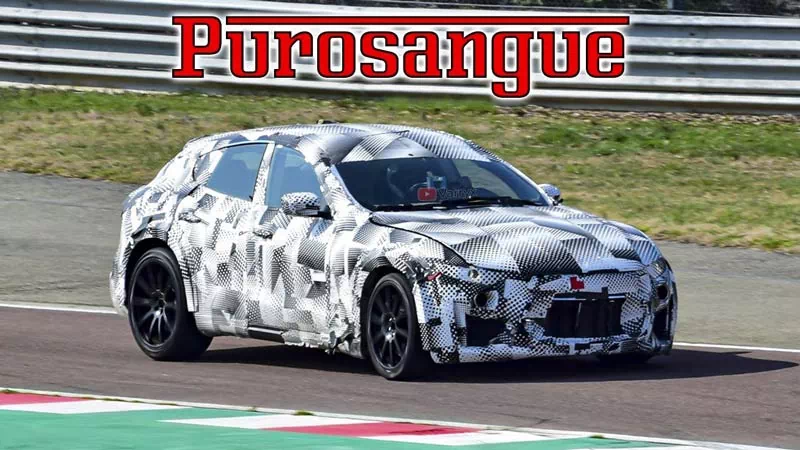 SUV Ferrari Purosangue zachytili na domácom okruhu vo Fiorane