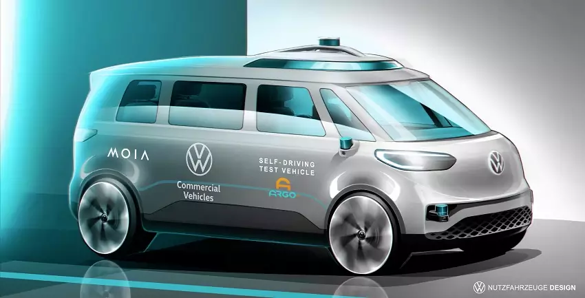 VW plánuje komerčné využitie dodávok s autonómnym riadením 4. stupňa v roku 2025