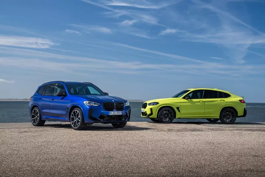 Vynovené BMW X3 a X4 M Competition sú rýchlejšie a preferujú zadný pohon