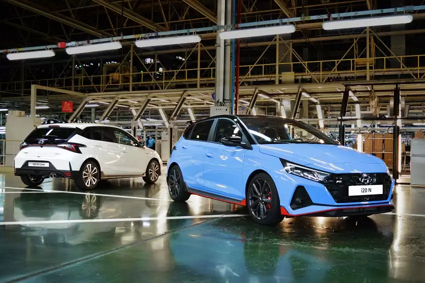 Hyundai odštartoval výrobu modelov i20 N a i20 N Line