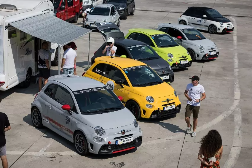 Abarth 500 Cup Slovakia ring