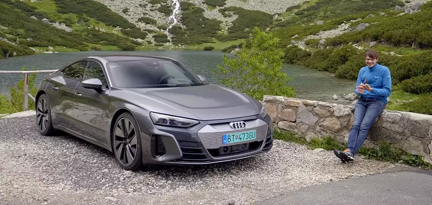 Test: Audi e-tron GT quattro má športové gény