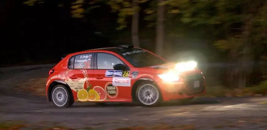 Peugeot 208 Rally4 - Náš rely príbeh #5 - V noci sme rýchlejší. Či?