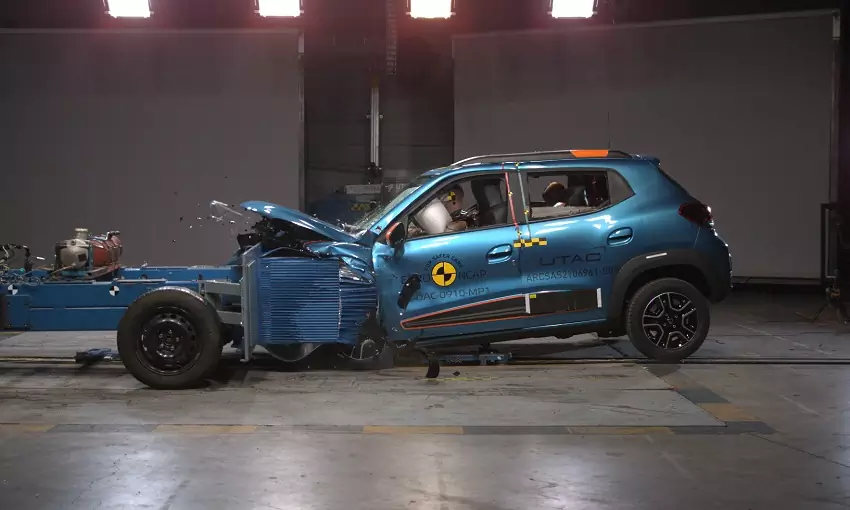 Dacia Spring a Renault Zoe zlyhali v nárazových testoch