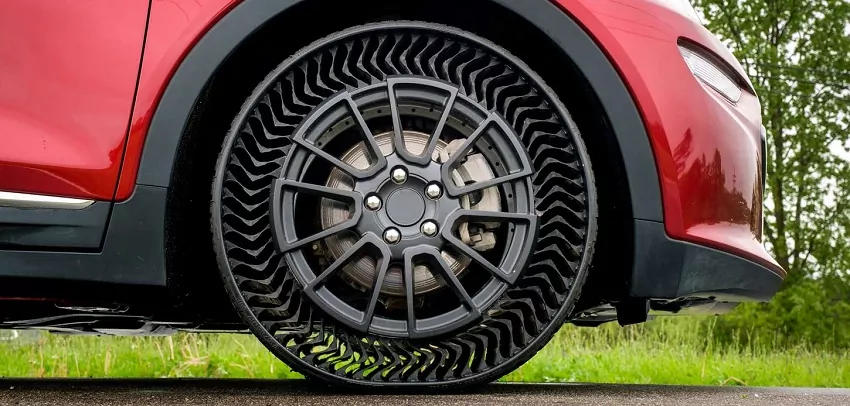 Bezvzduchové pneumatiky chce Michelin použiť na nový Chevrolet Bolt