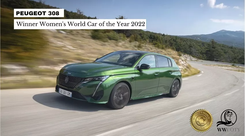 Ženským autom roka 2022 sa stal Peugeot 308