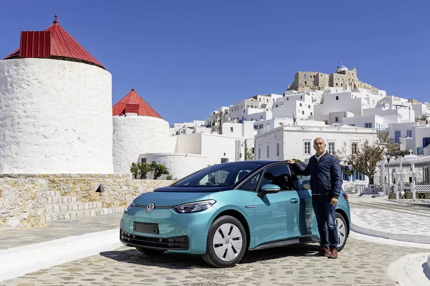 Volkswagen pokračuje v pretváraní Astypalei na ostrov zelenej mobility
