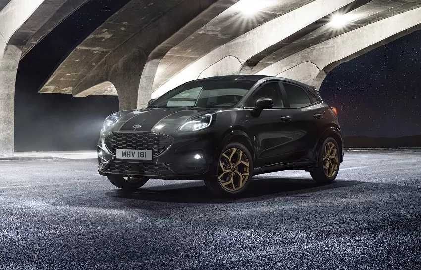 Ford Puma ST-Line prichádza v špeciálnej Gold edícii