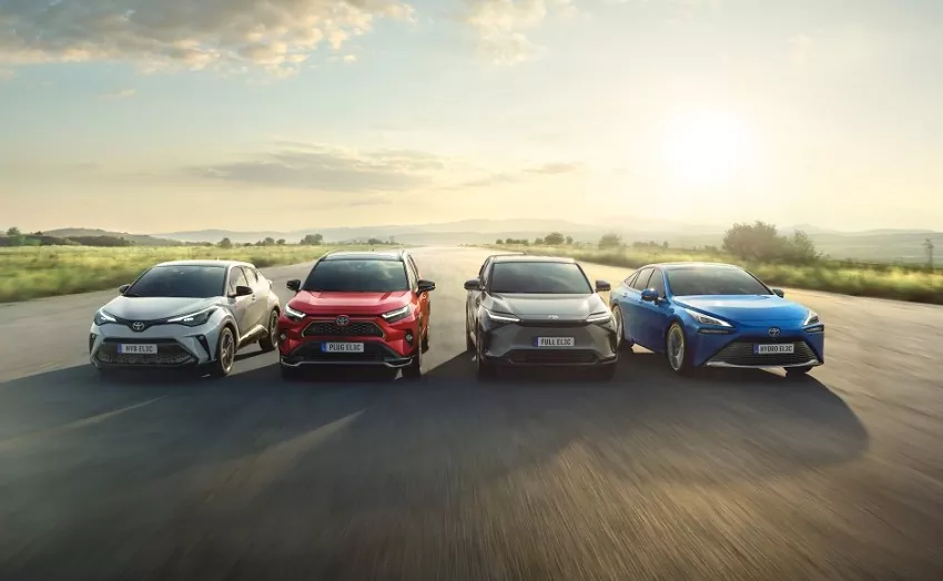 Štyri typy elektrifikovaných pohonov Toyota