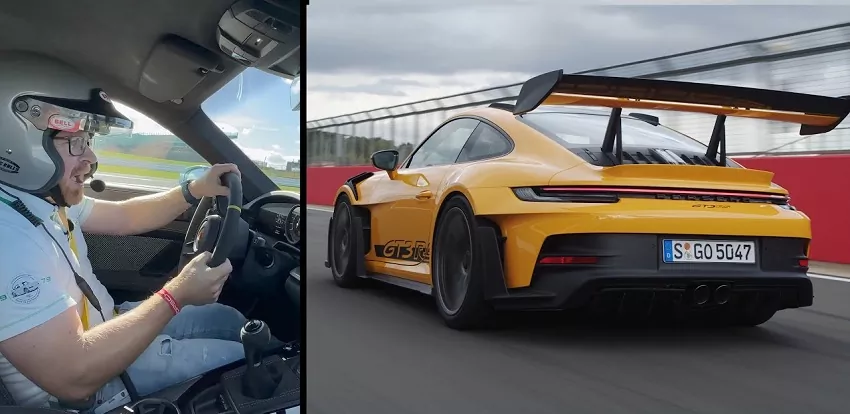 Rasťo vyskúšal Porsche GT3 RS (992) 2022 na okruhu Silverstone 