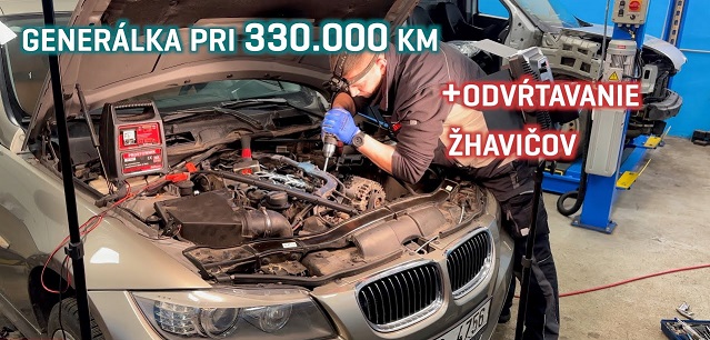 Šulkovo BMW 330d E91- servis po 330.000 km