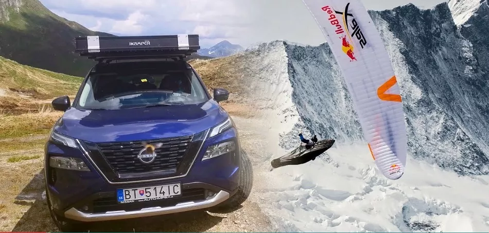Test: Nissan X-Trail - Redbull X-Alps a Mont Blanc