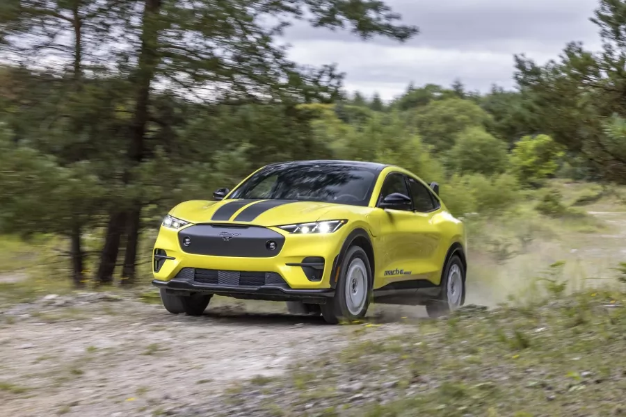 Prichádza Ford Mustang Mach-E inšpirovaný svetom rely