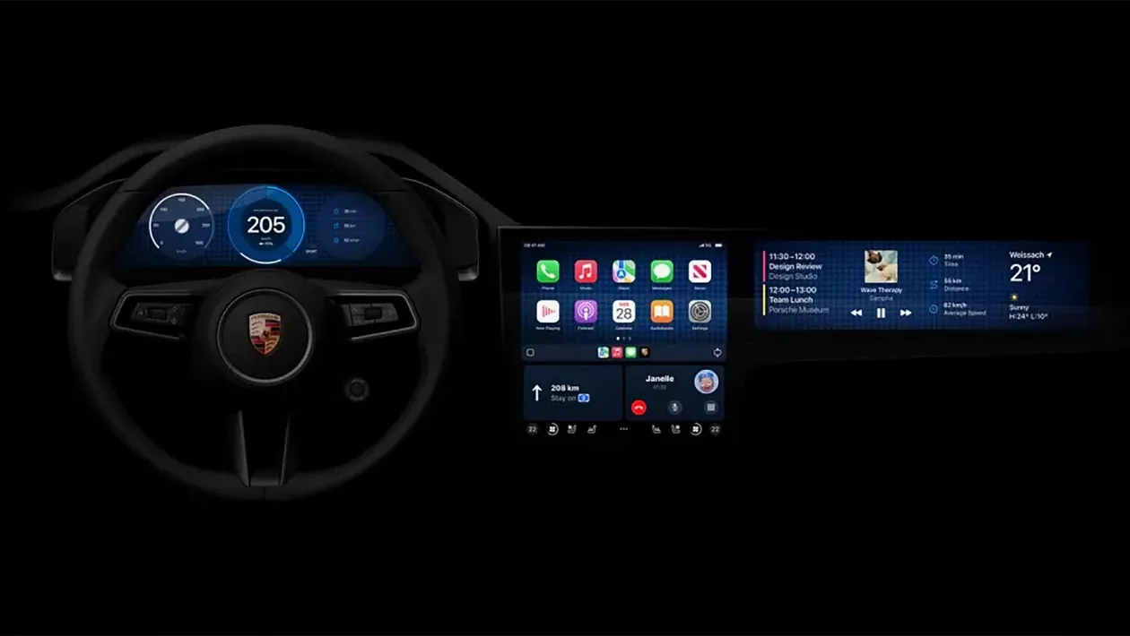 Apple CarPlay prichádza s novými funkciami a zobrazí sa aj na prístrojovom paneli