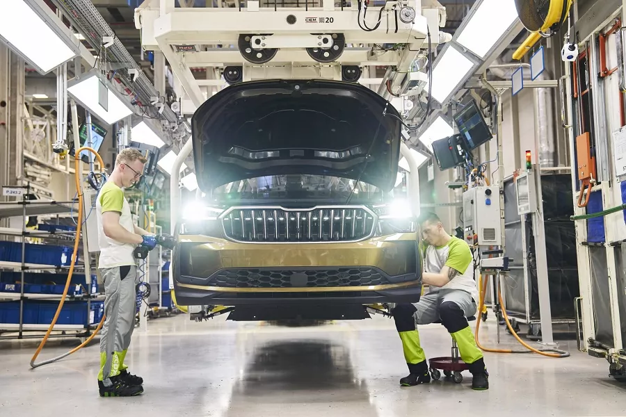 Škoda spúšťa v Kvasinách výrobu novej generácie modelu Kodiaq