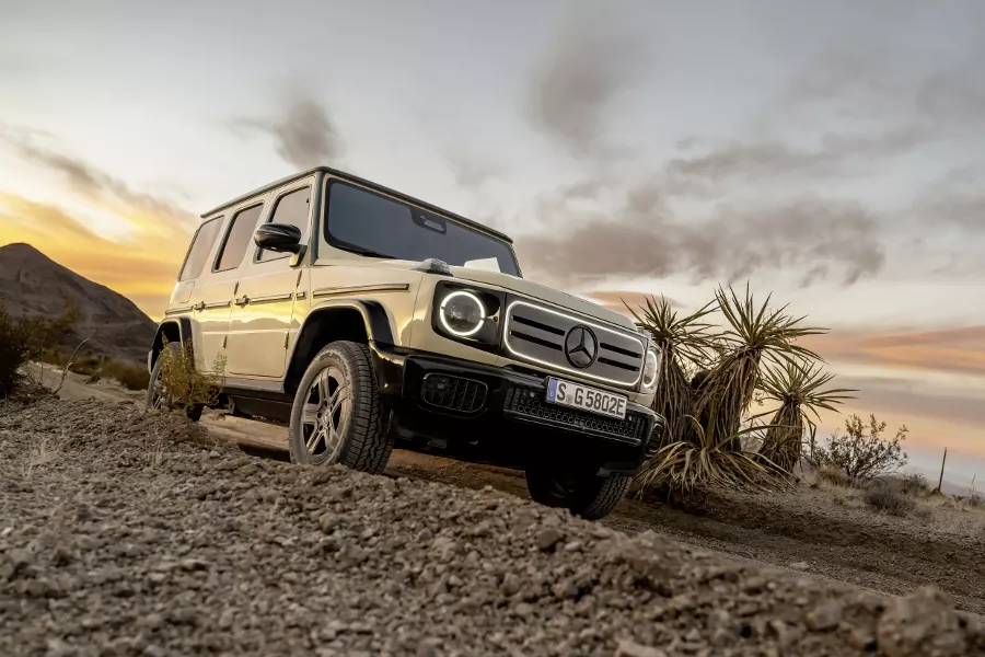 Nový elektrický Mercedes G vynikne v teréne