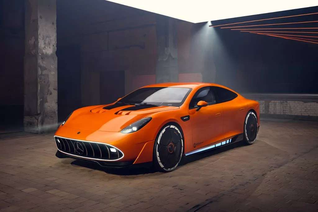 CONCEPT AMG GT XX: 5 minút nabíjania zdvihne dojazd o 400 km
