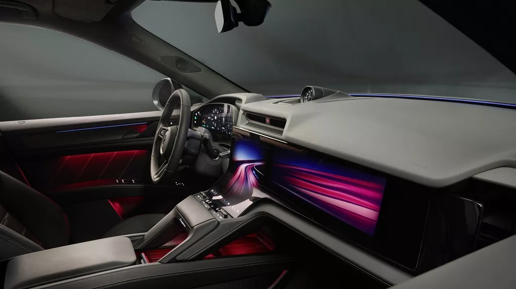 Nový elektrický Cayenne: Porsche ukázalo interiér plný technológií
