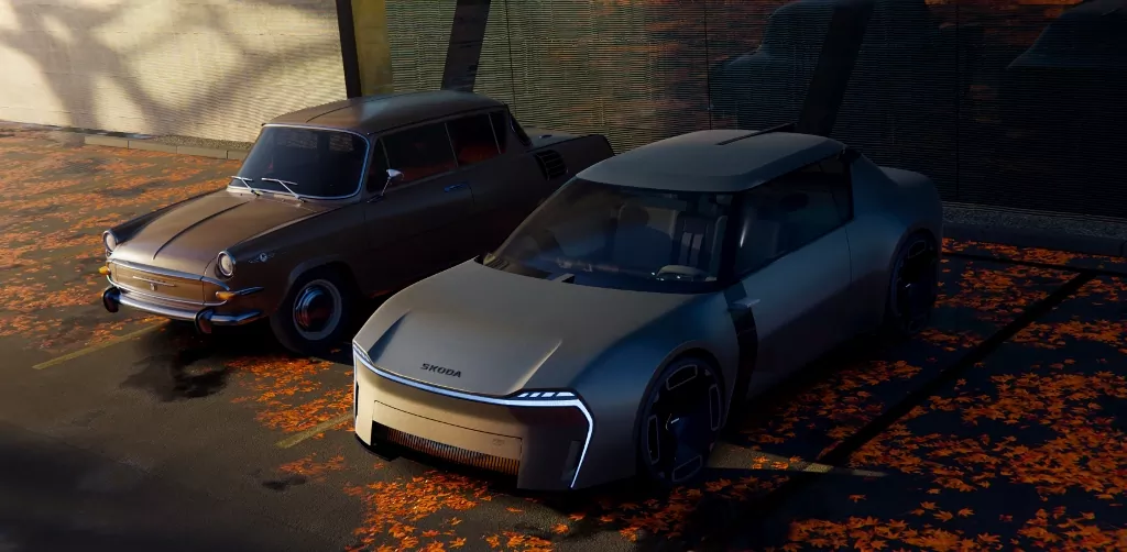 Škoda oživila legendu: kultové kupé 1000 MBX dostalo modernú podobu