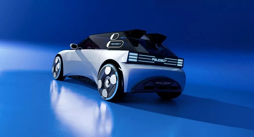 Peugeot Polygon odhaľuje interiér budúcnosti: volant Hypersquare mení pravidlá hry