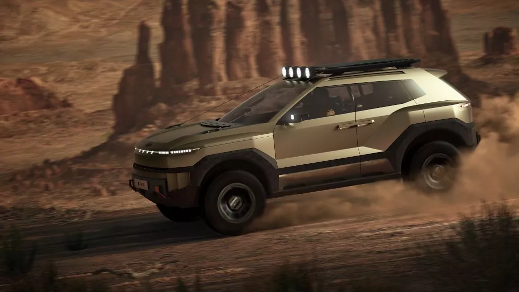 Hyundai ukázal zaujímavý koncept CRATER: drsný XRT dizajn a prekvapivé detaily pre dobrodruhov