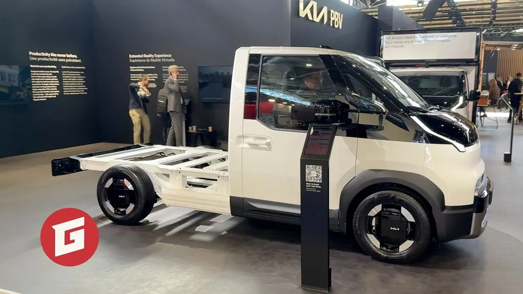 Kia PV5 Chassis Cab: svetová premiéra v Lyone a nový Guinnessov rekord