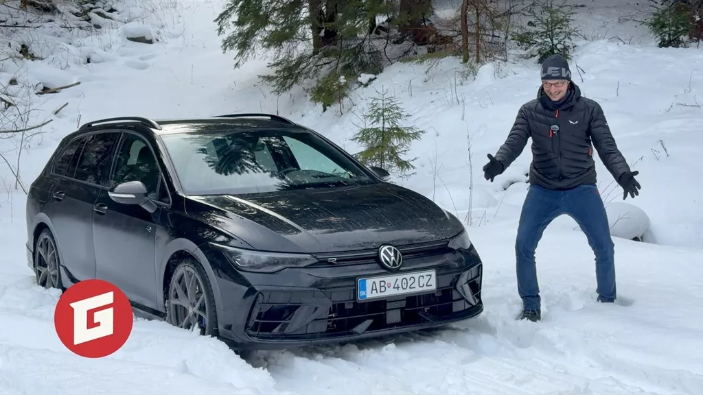 Najhorší Golf, aký šoférovali? Len žart. Golf R Variant ukázal, čo v ňom naozaj je – a to na snehu