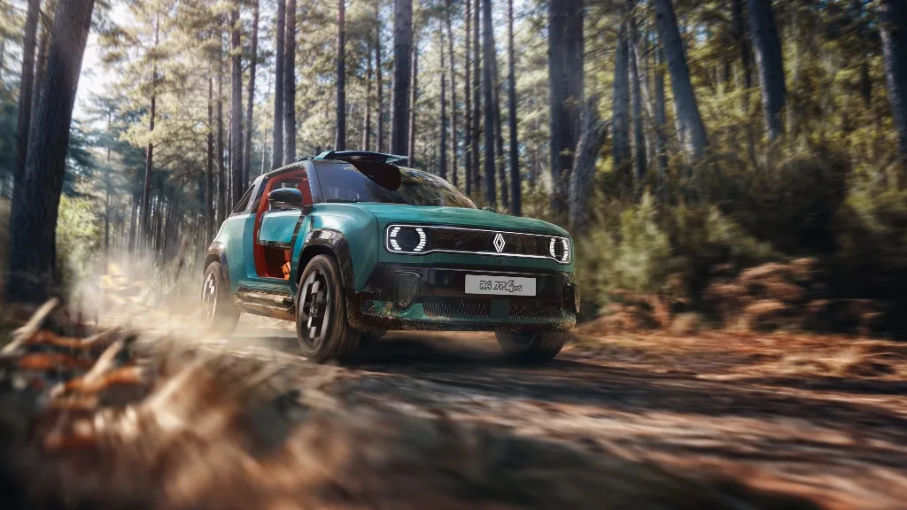 Renault 4 JP4x4 Concept: Plážový dobrodruh debutuje na Roland-Garros 2026